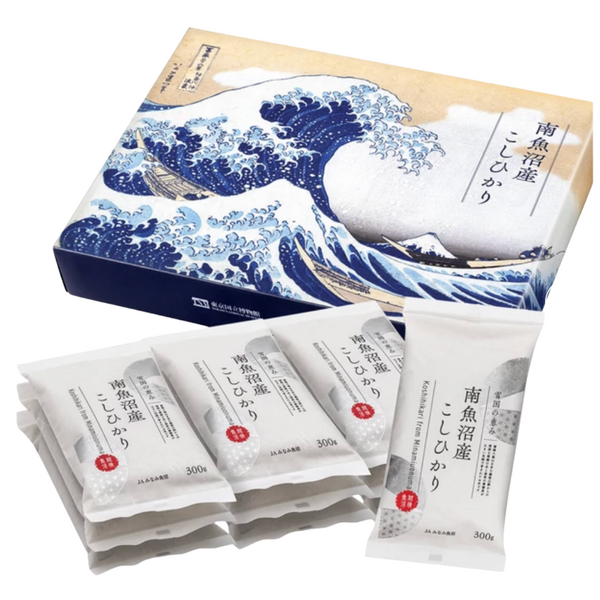 【すぐにお届け・7年産】東京国立博物館コラボパッケージ 南魚沼産こしひかり 小袋 300g(2合) 精米 