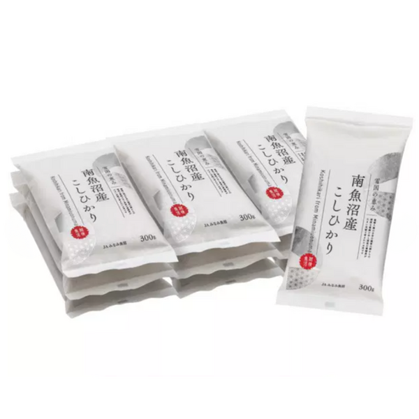 【すぐにお届け・7年産】南魚沼産こしひかり 小袋 300g(2合) 精米 