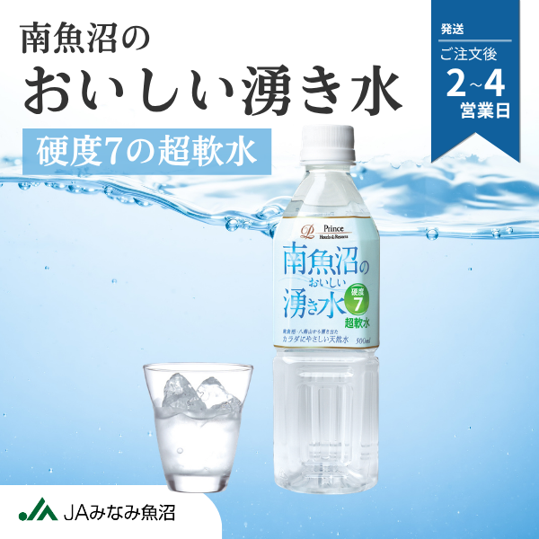 南魚沼のおいしい湧き水 ペットボトル（500ml・2L）