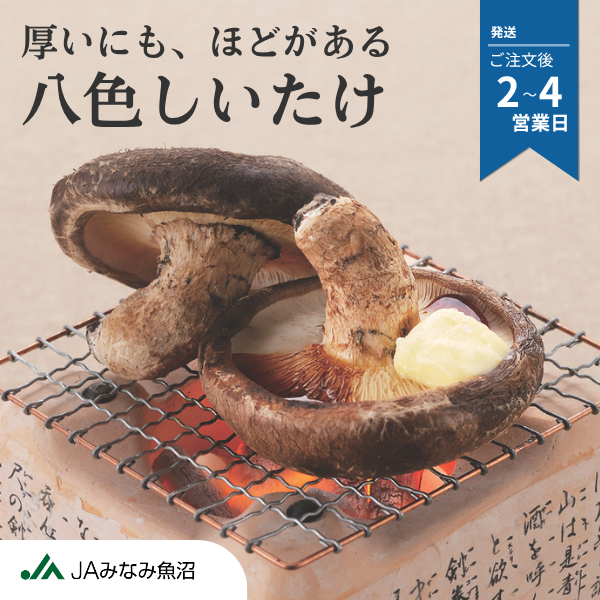 ＼大型・肉厚・エグ味なし／八色しいたけ